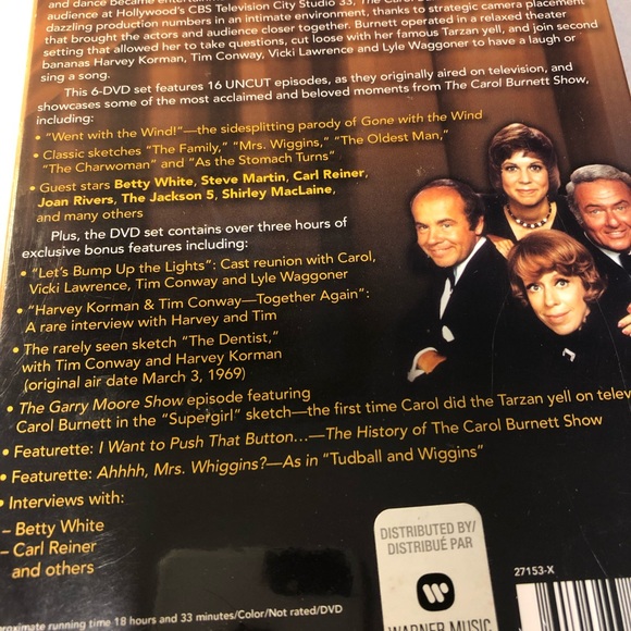 New sealed The Carol Burnett show Collector’s Edition DVDs 16 unedited episodes - Picture 4 of 8
